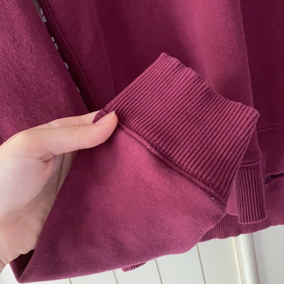 VS PINK Maroon 1/4 Zip - Picture 5 of 6